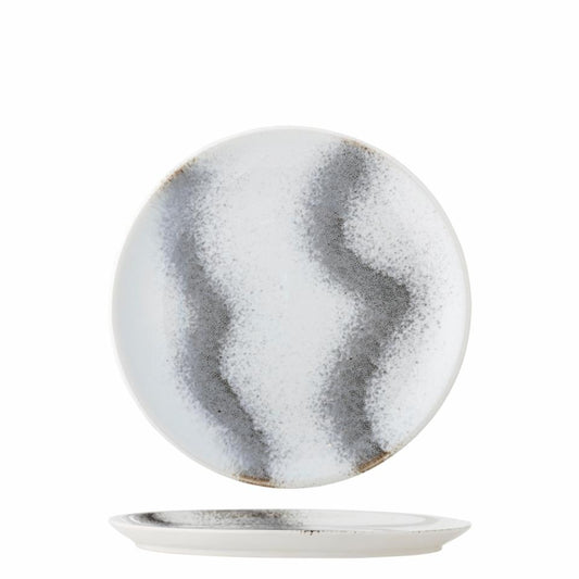 Paula Plate, Grey, Stoneware
