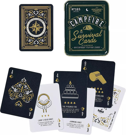 PLAYING CARDS // Campfire Survival Cards