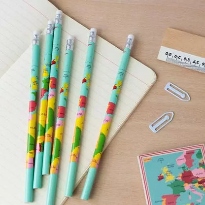 HB PENCILS // World Map