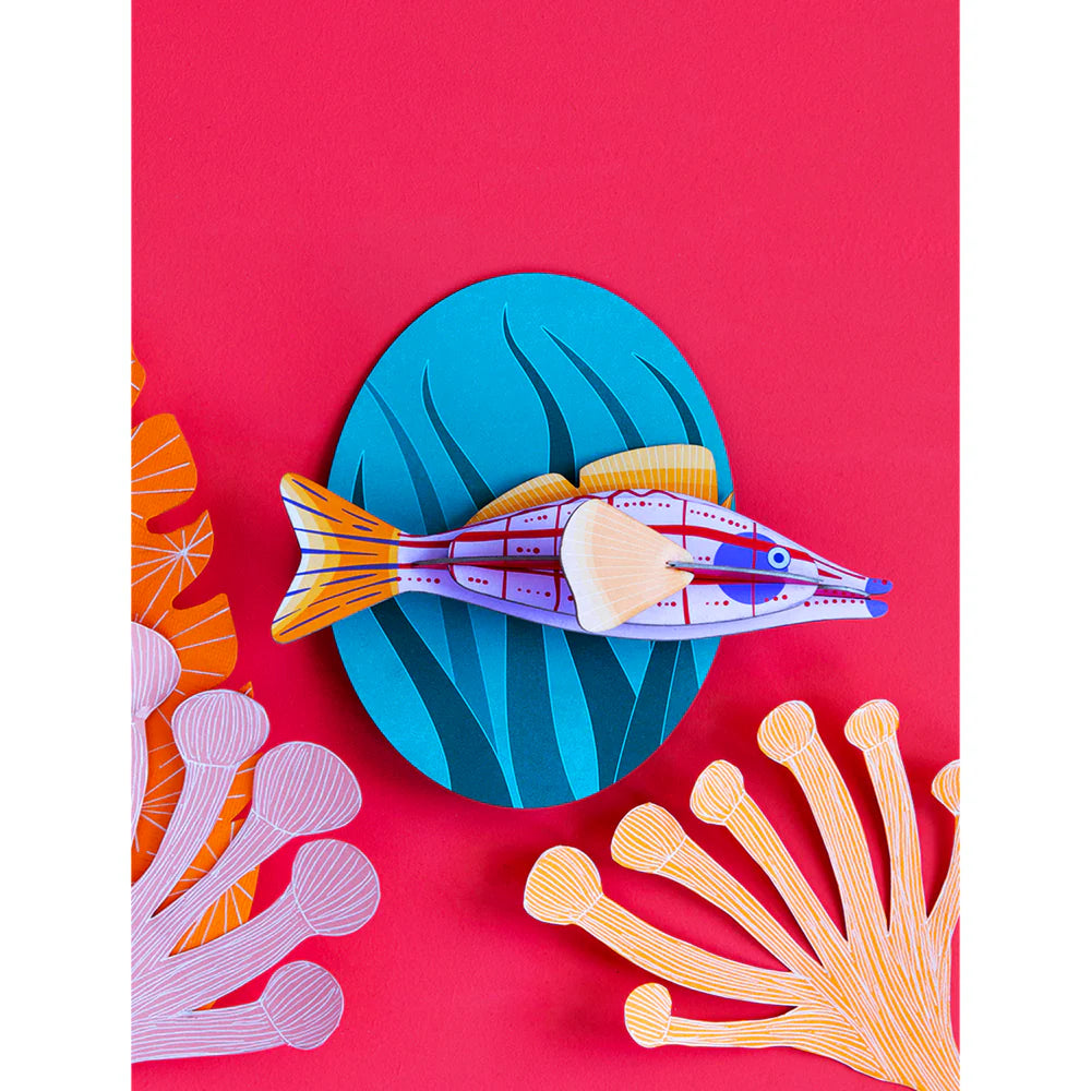 3D PUZZLE // Longnose Hawkfish