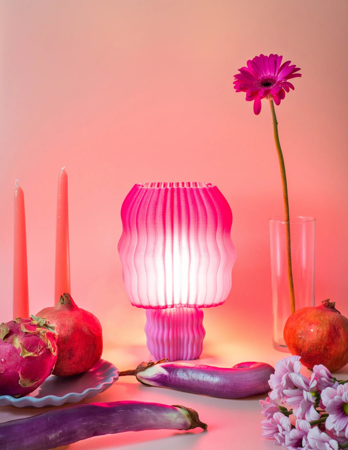 PINK LAMP // 3D Printed