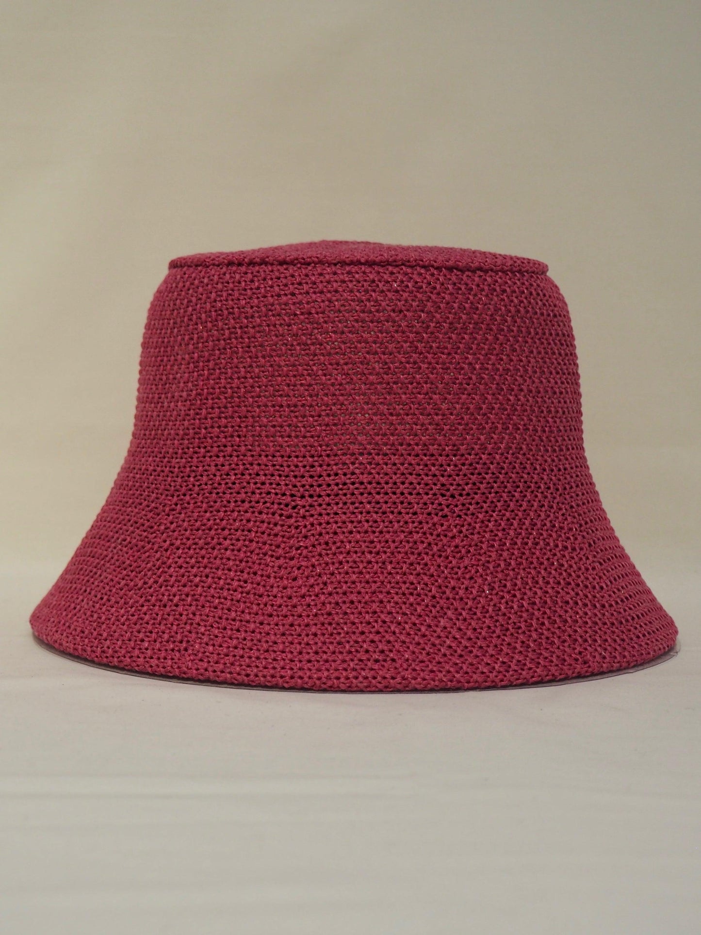 Rafia Paper Bucket Hat - Loja Real