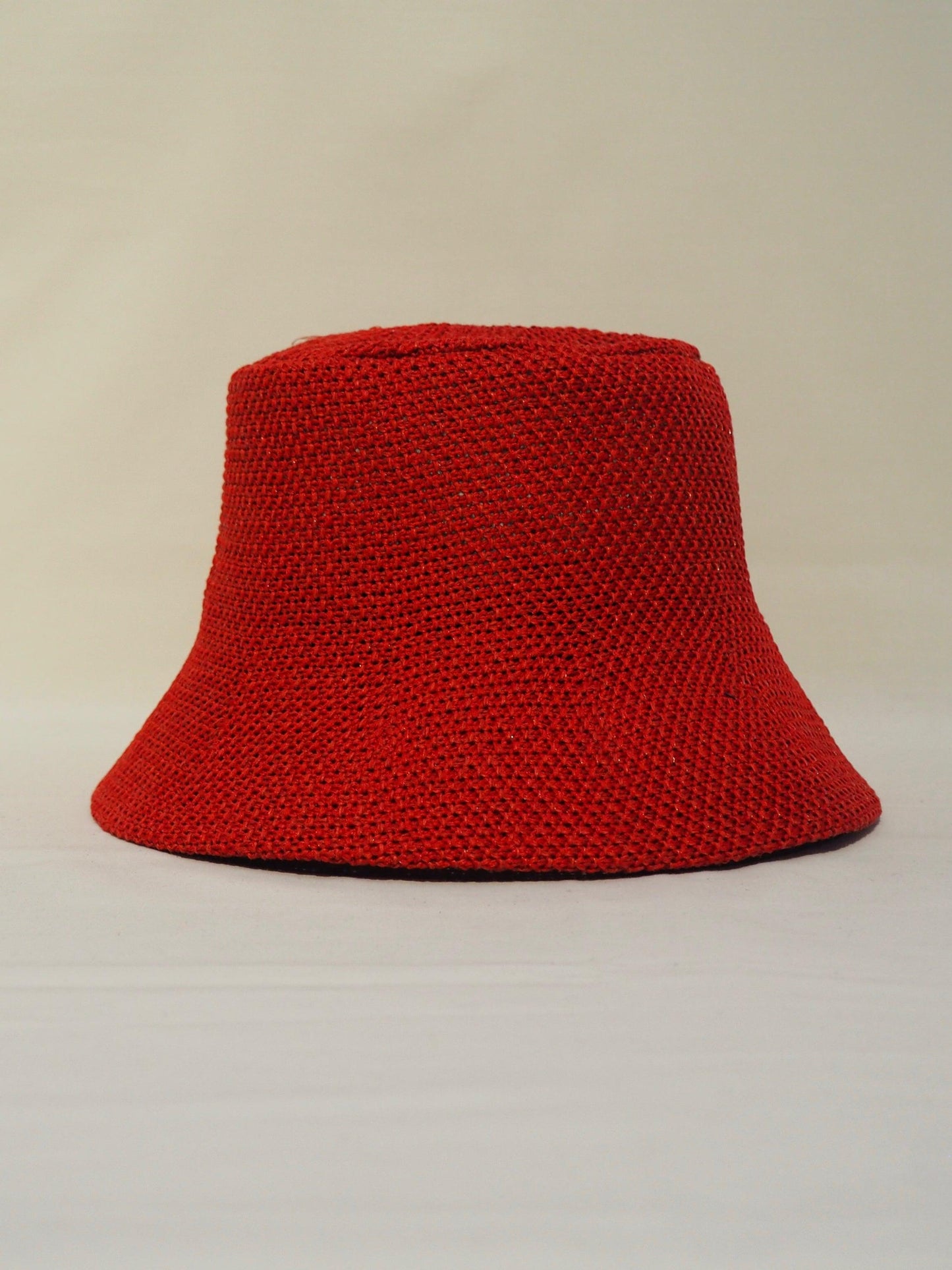 Rafia Paper Bucket Hat - Loja Real