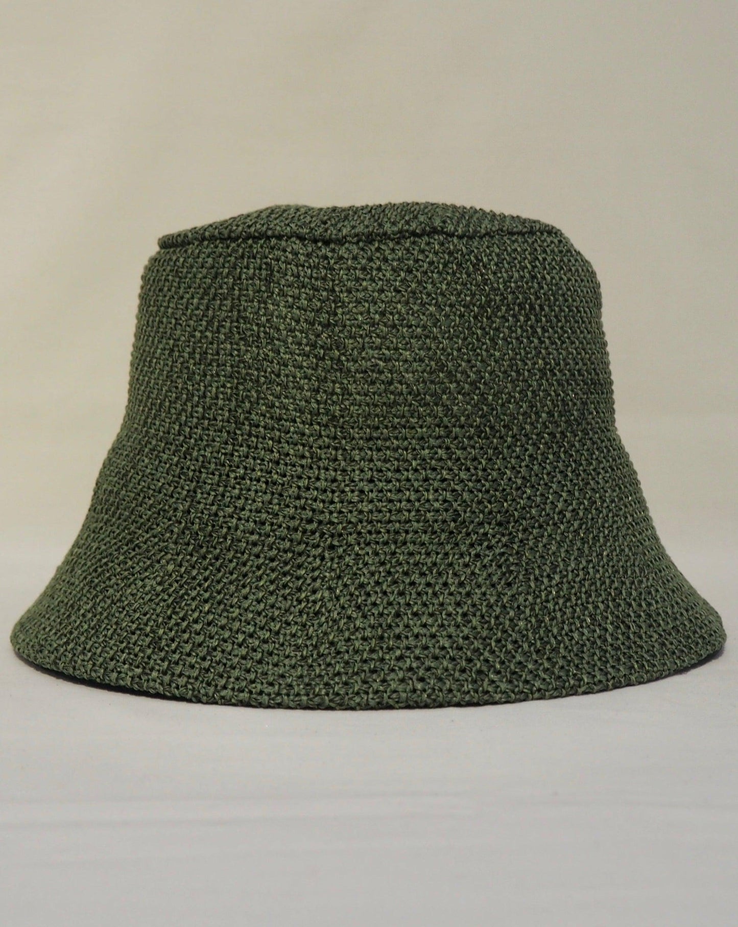 Rafia Paper Bucket Hat - Loja Real