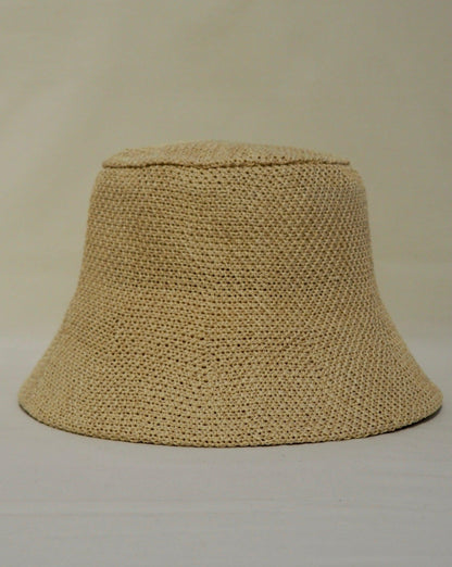 Rafia Paper Bucket Hat - Loja Real