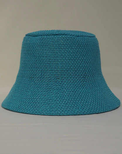 Rafia Paper Bucket Hat - Loja Real