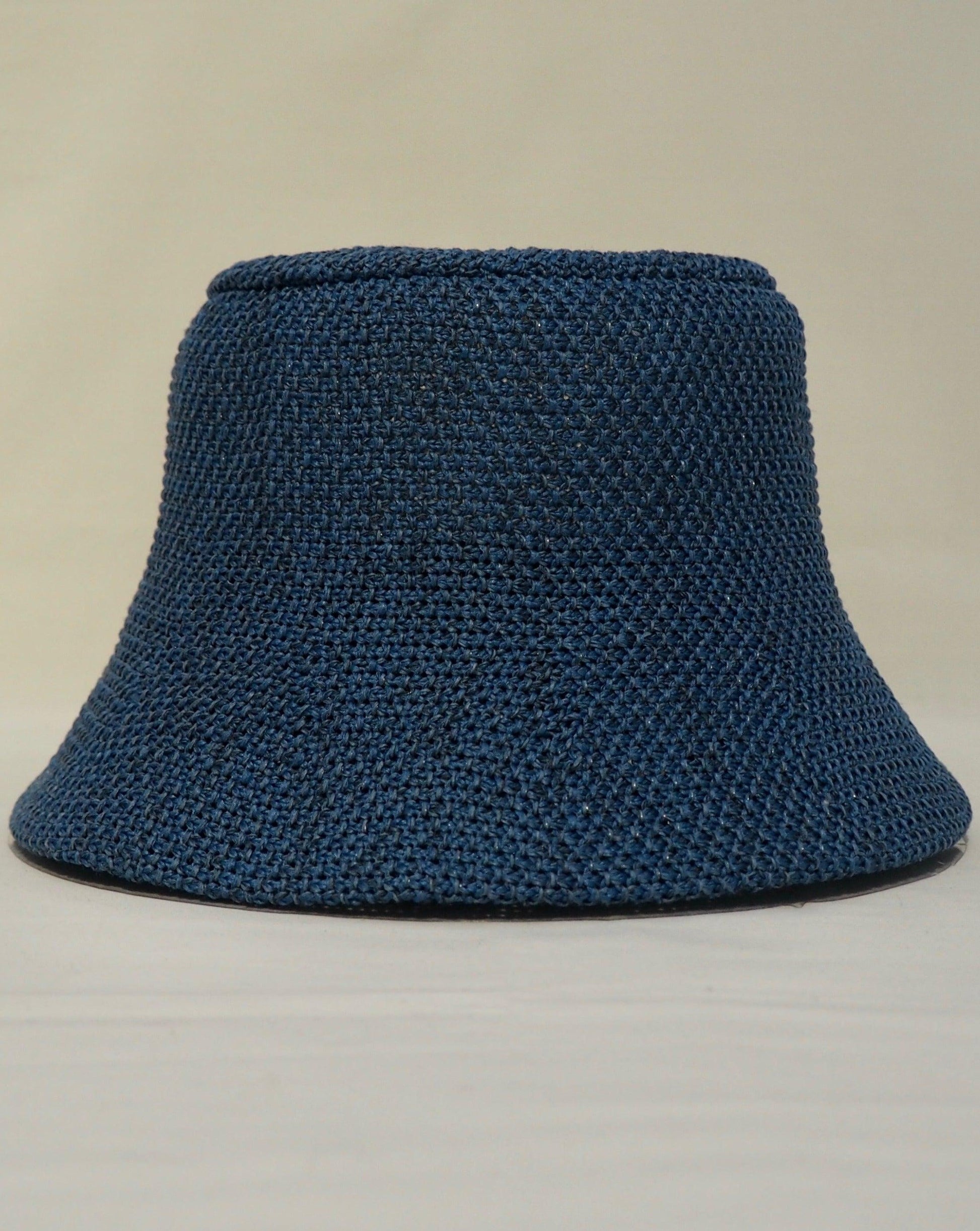 Rafia Paper Bucket Hat - Loja Real