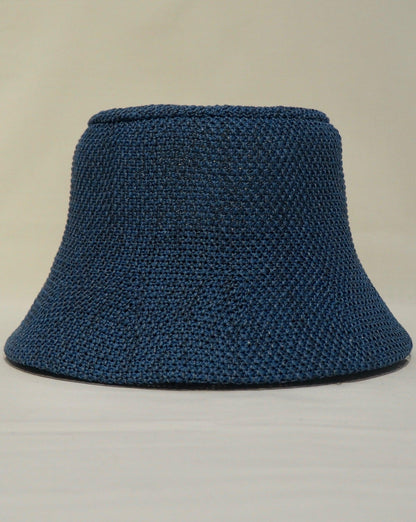 Rafia Paper Bucket Hat - Loja Real