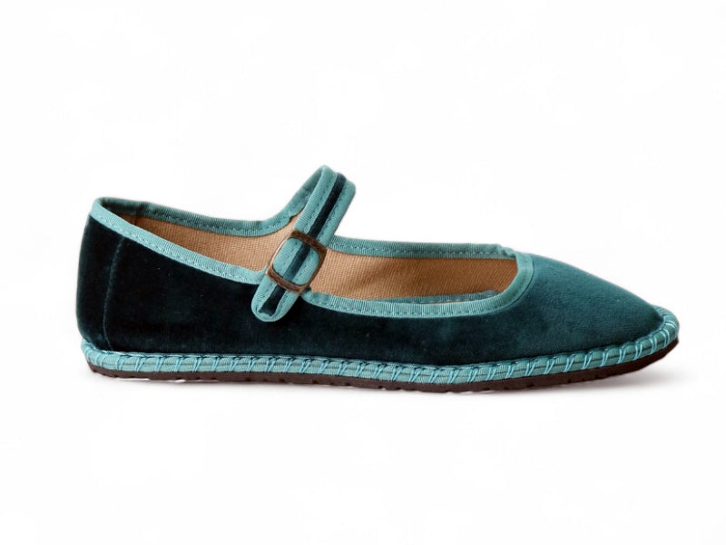 Mercedita Veneciana de Terciopelo – Modelo Mary Jane