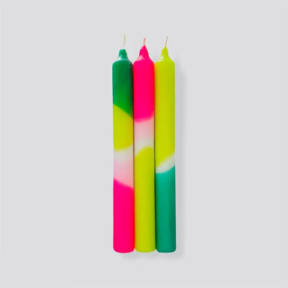 Set of Neon Candles - Loja Real