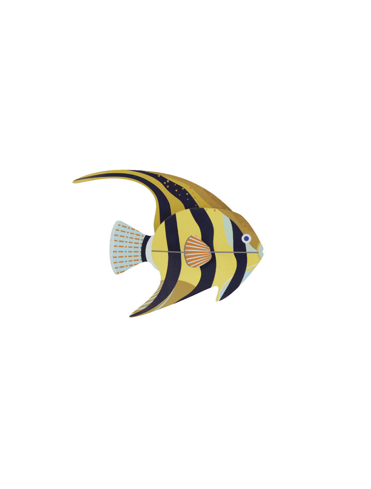 3D WALL ART // Angelfish