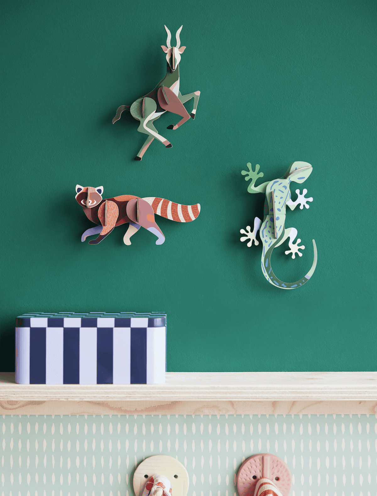 3D WALL ART // Red Panda