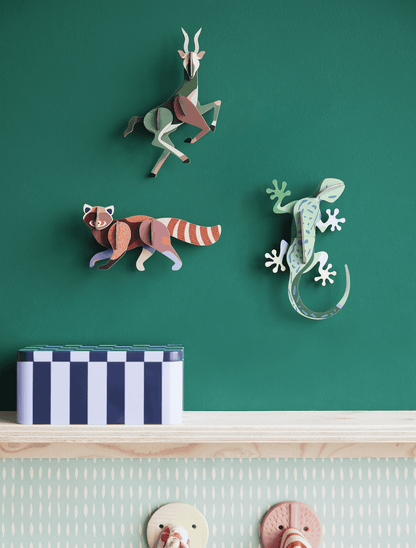 3D WALL ART // Red Panda