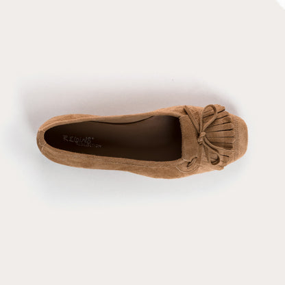 BALLERINAS FLAT // With Fringe Detail