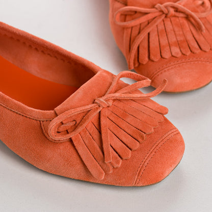 BALLERINAS FLAT // With Fringe Detail