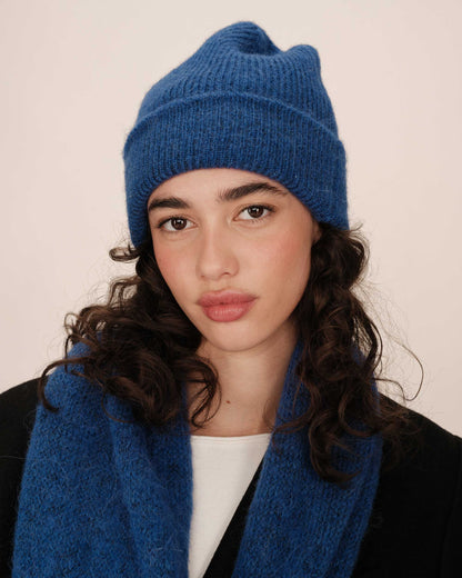 BEANIE // Bleu