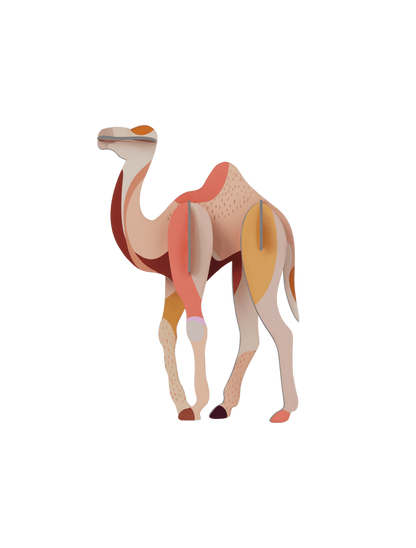 3D WALL ART // Camel