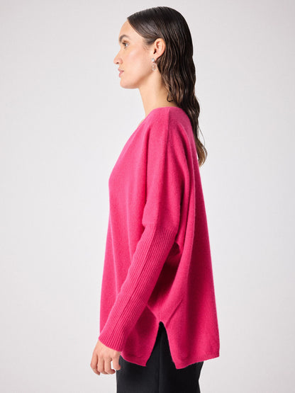 CASHMERE PULLOVER // Poncho