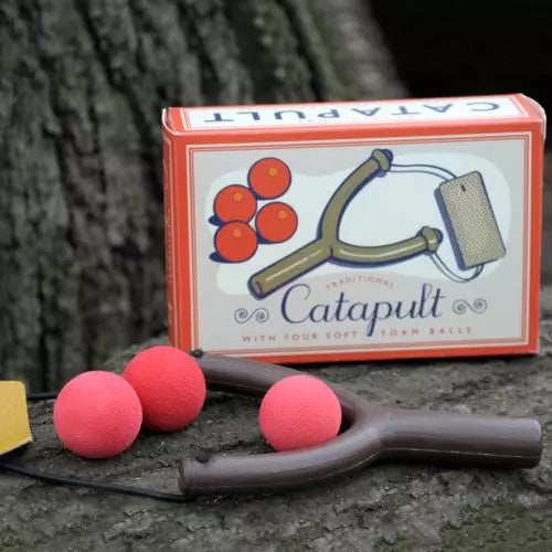 CATAPULT TOY // Whit Softs Balls