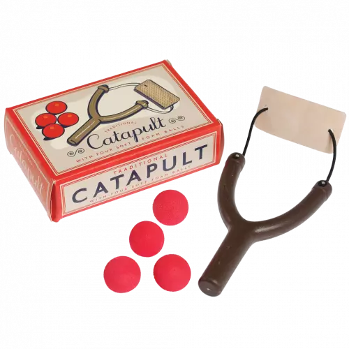 CATAPULT TOY // Whit Softs Balls