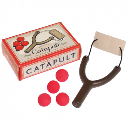 CATAPULT TOY // Whit Softs Balls