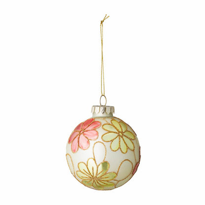 CHRISTMAS BAUBLE // Flowers