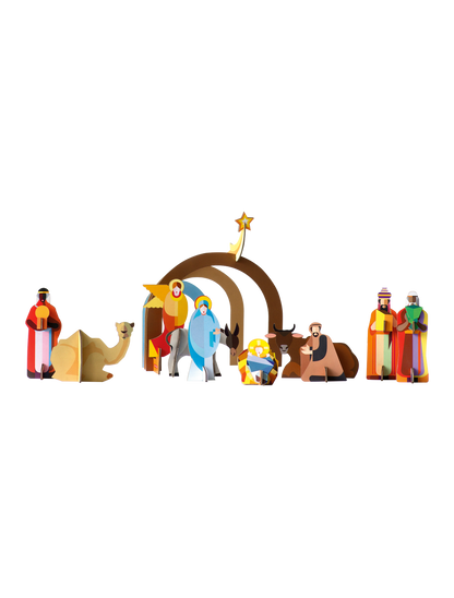 CHRISTMAS CRIB // 3D