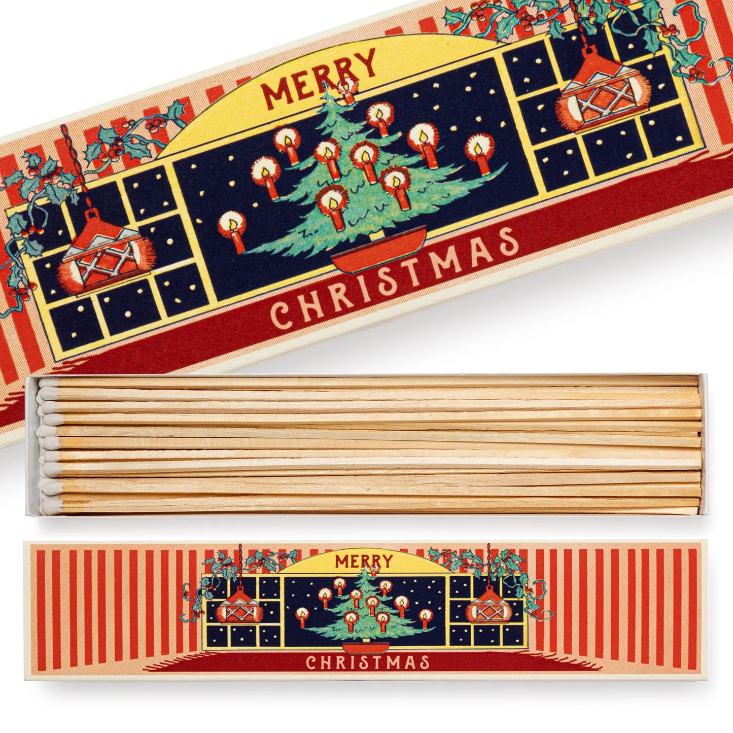 LONG MATCH BOX // Christmas Themes