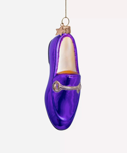 CHRISTMAS ORNAMENT // Purple Loafer