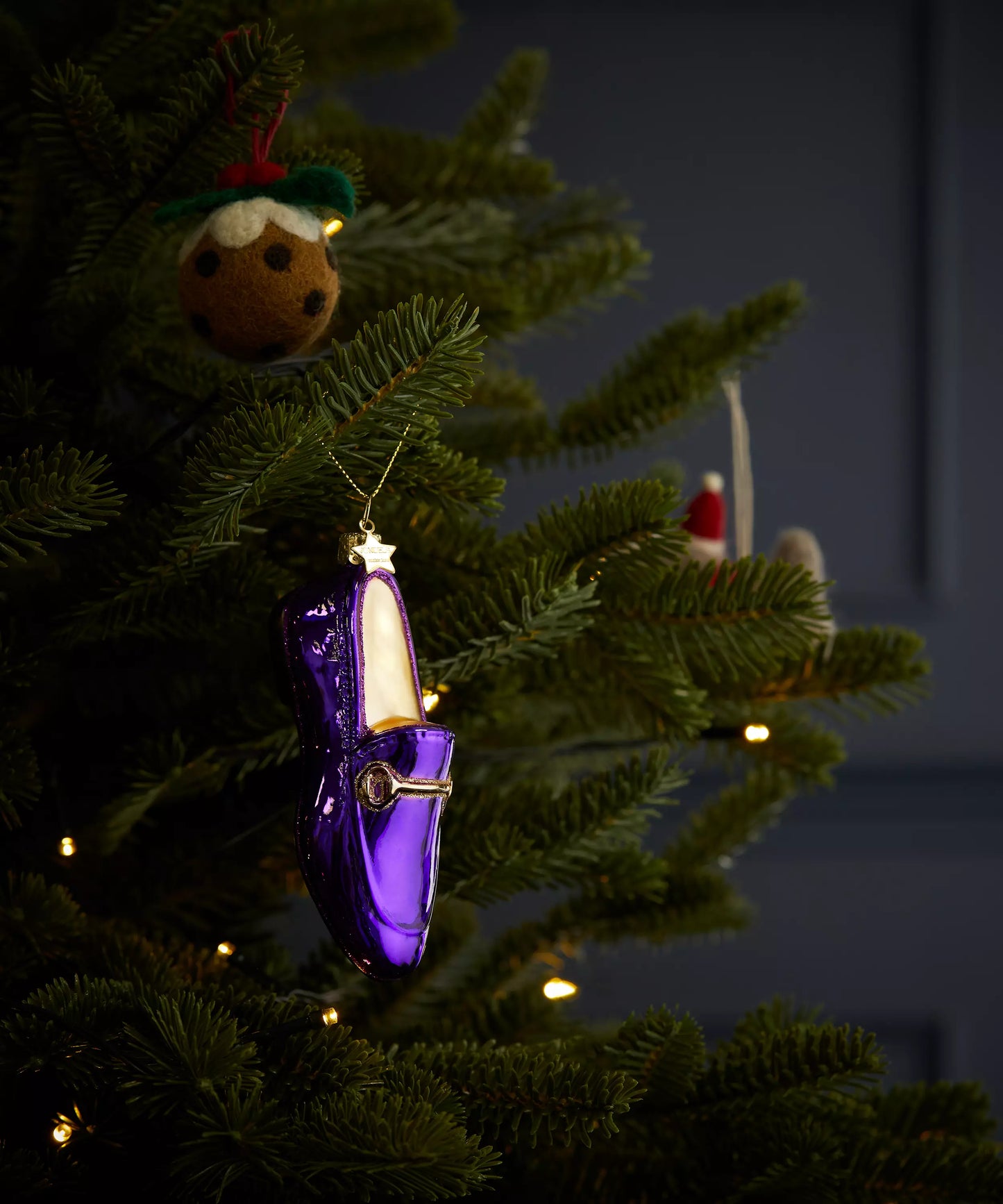 CHRISTMAS ORNAMENT // Purple Loafer