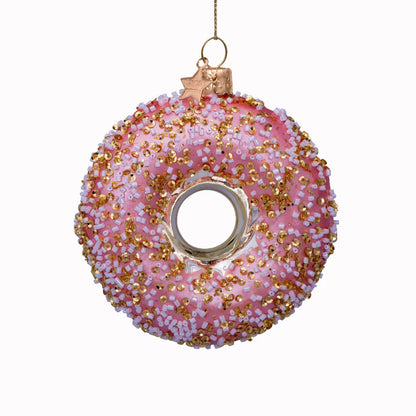 CHRISTMAS ORNAMENT // Sparkling Donuts