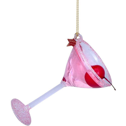 CHRISTMAS ORNAMENT // Pink Cocktail