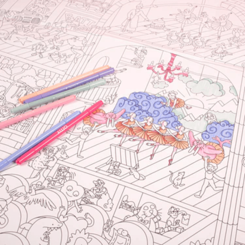 Giant Coloring Poster - Loja Real