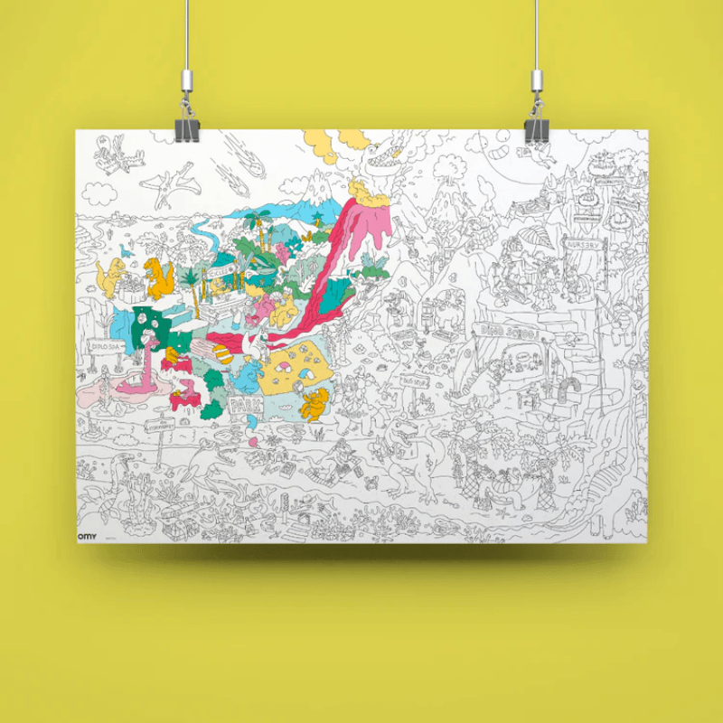 Giant Coloring Poster - Loja Real