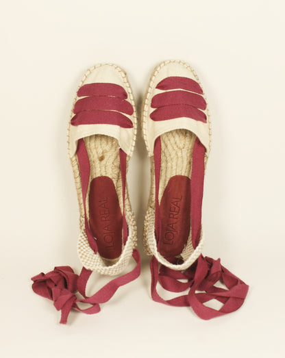 ESPADRILLES // Plataforma com Fitas