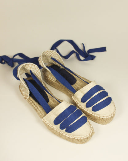 ESPADRILLES // Plataforma com Fitas