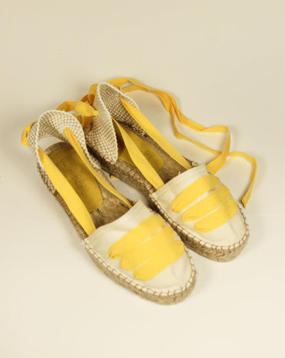 ESPADRILLES // Plataforma com Fitas