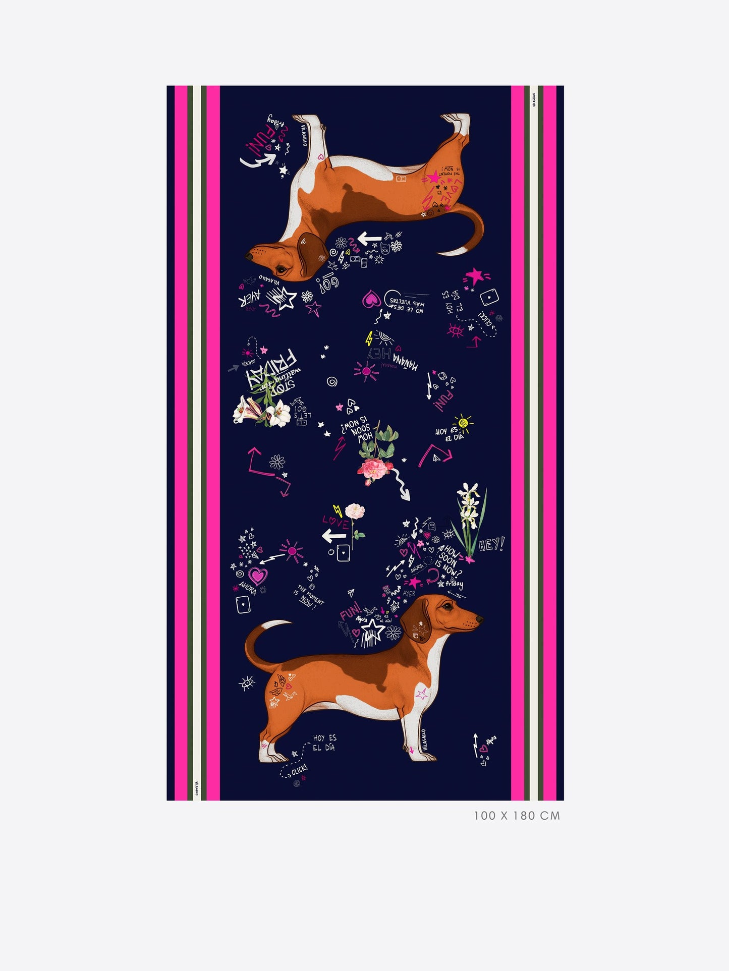 FOULARD // Sausage Dog