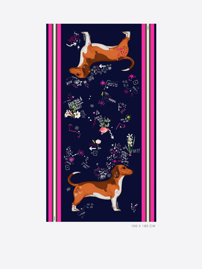 FOULARD // Sausage Dog