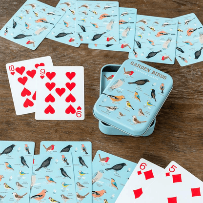 GARDEN BIRDS // Playing Cards - Loja Real