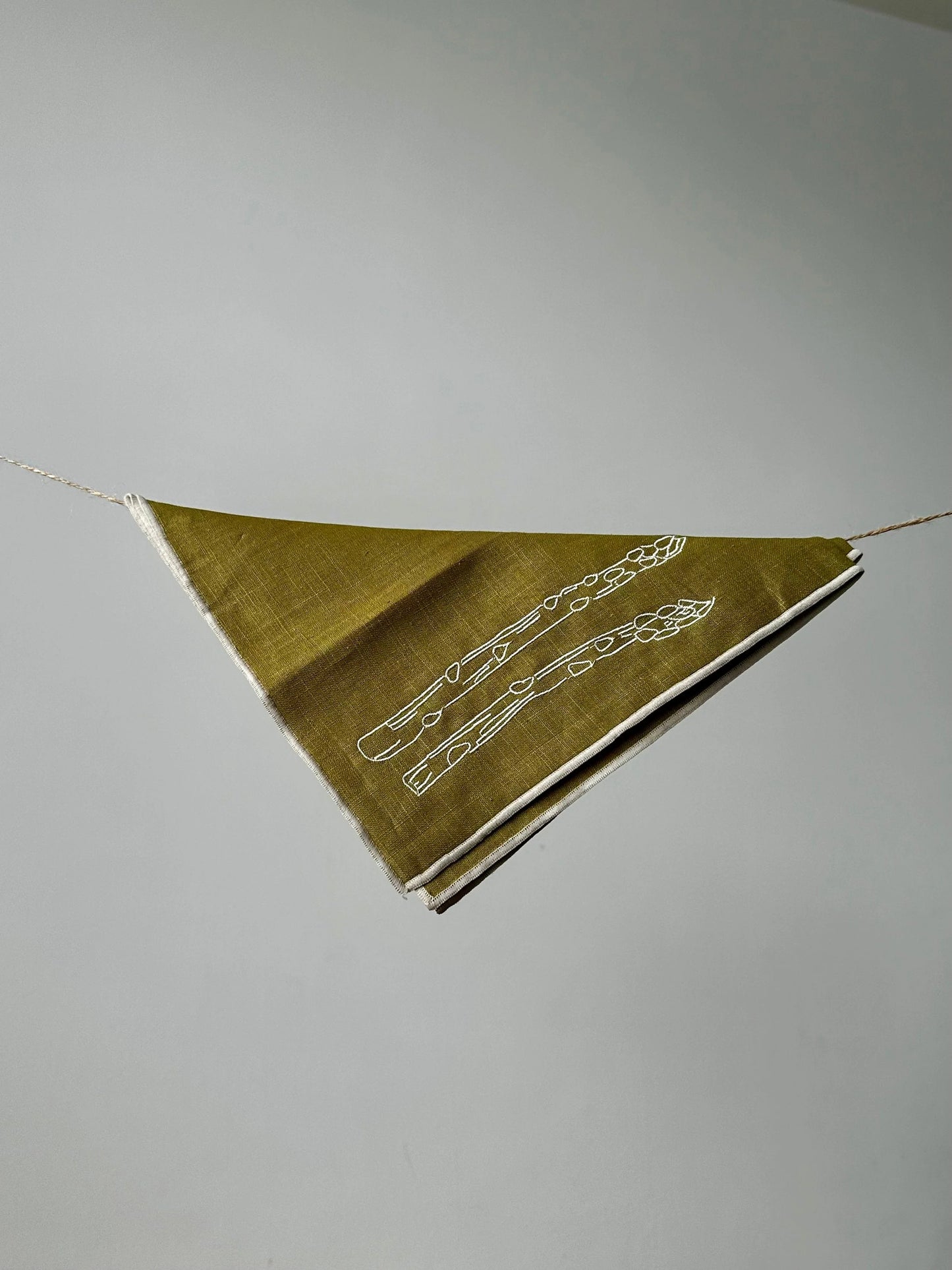 LINEN NAPKINS // Asparagus