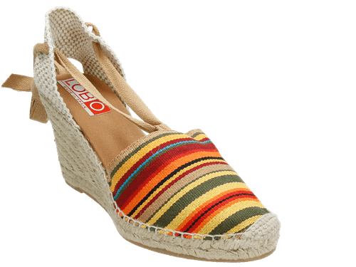 ESPADRILLES // High Wedge with Straps - Loja Real