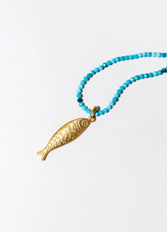 NECKLACE // Turquoise Sardina