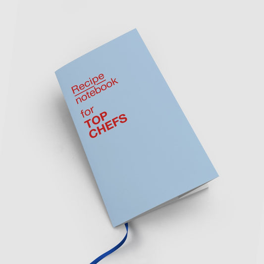RECIPE NOTEBOOK // For Top Chefs