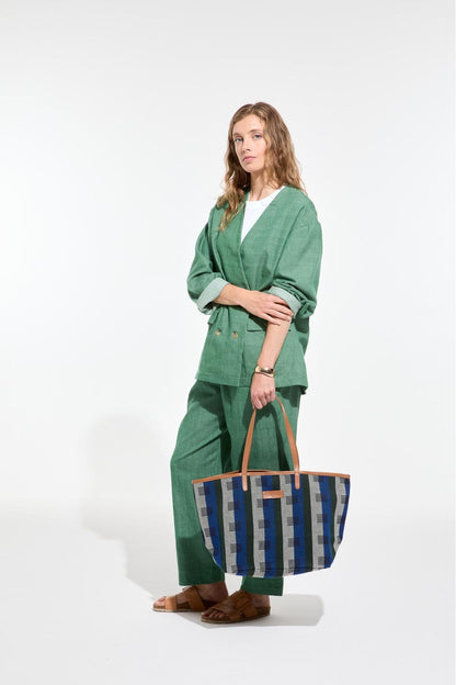 Blue Mirae Pina Bag