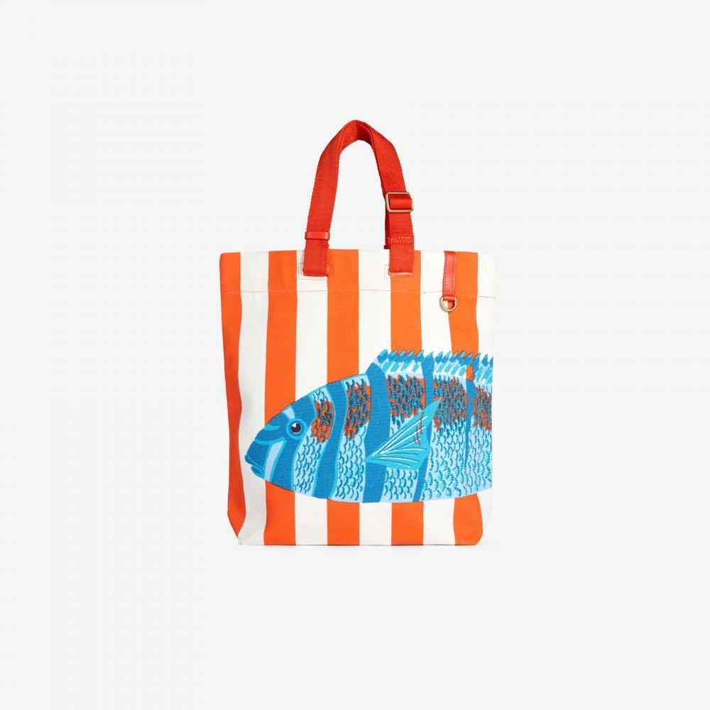 Street Bag in Canvas Print - Loja Real