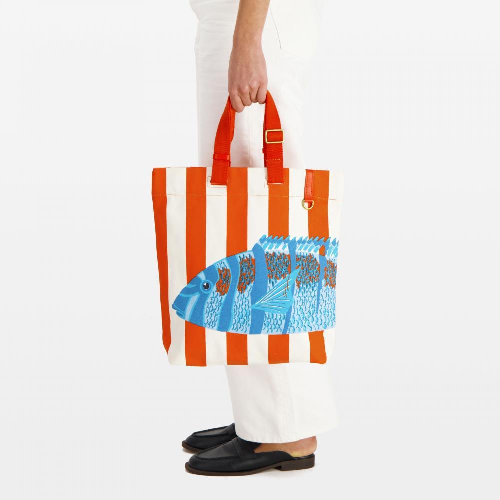 Street Bag in Canvas Print - Loja Real