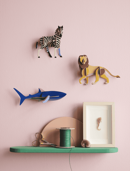 3D WALL ART // Shark