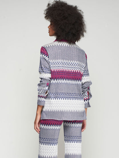 SHIRT // Navy Herringbone
