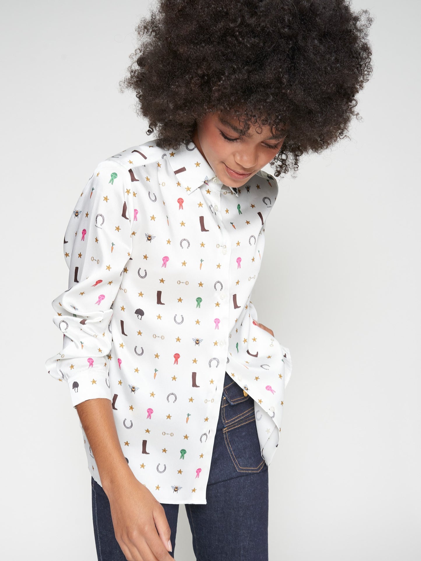 SHIRT // Equestrian Print
